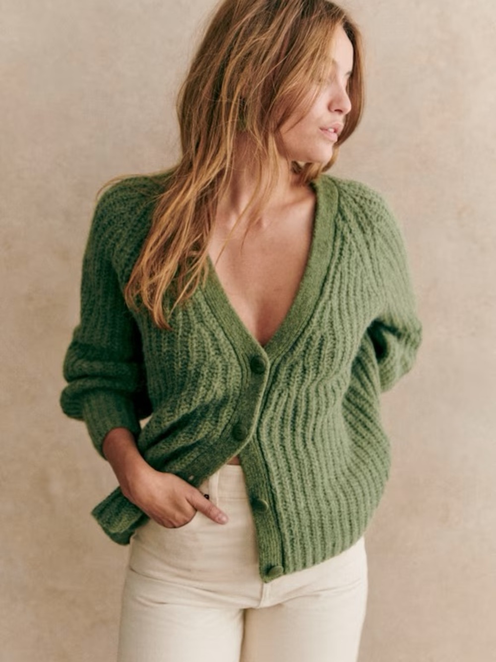 NWT Sezane Basile Cardigan - Picture 2 of 4